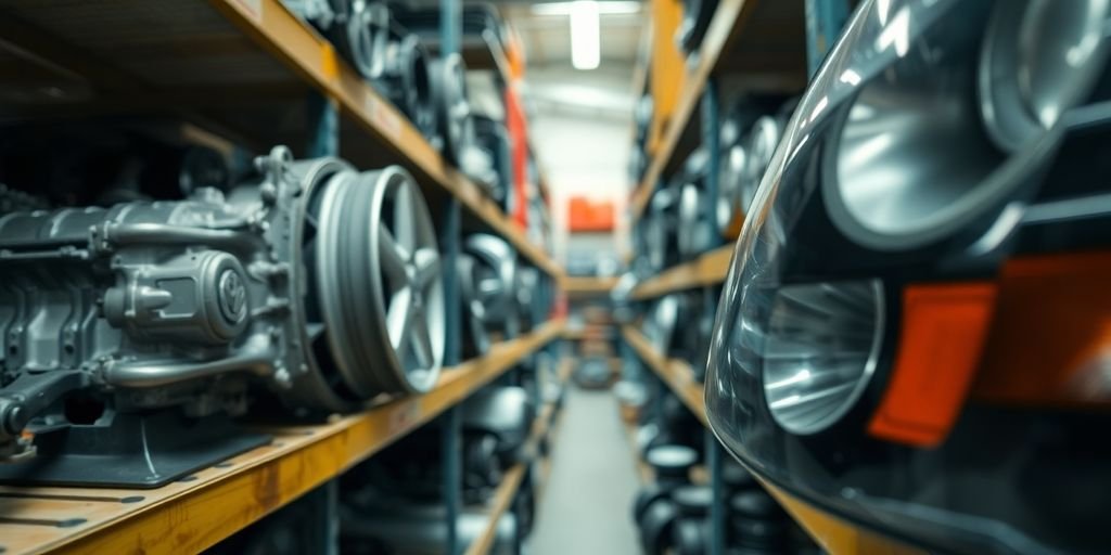 Used Volkswagen car parts.