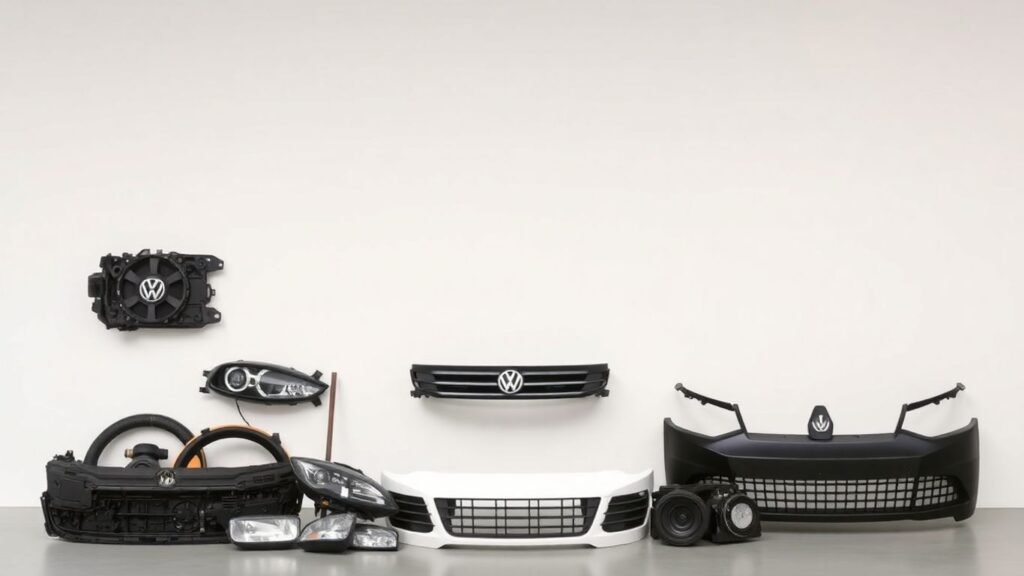 Volkswagen Golf replacement parts collection