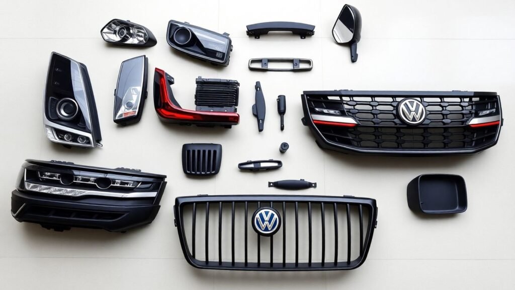 Volkswagen T-Cross car parts for sale online.