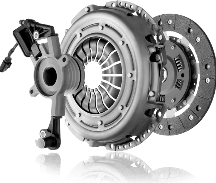 a clutch kit for a manual transmission vehicle.