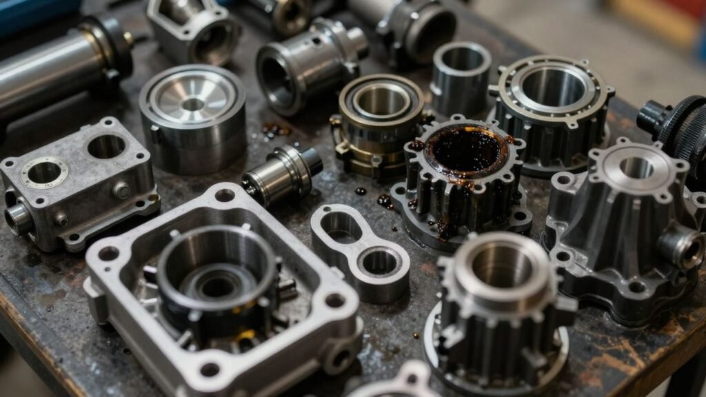 Volkswagen engine and gearbox parts