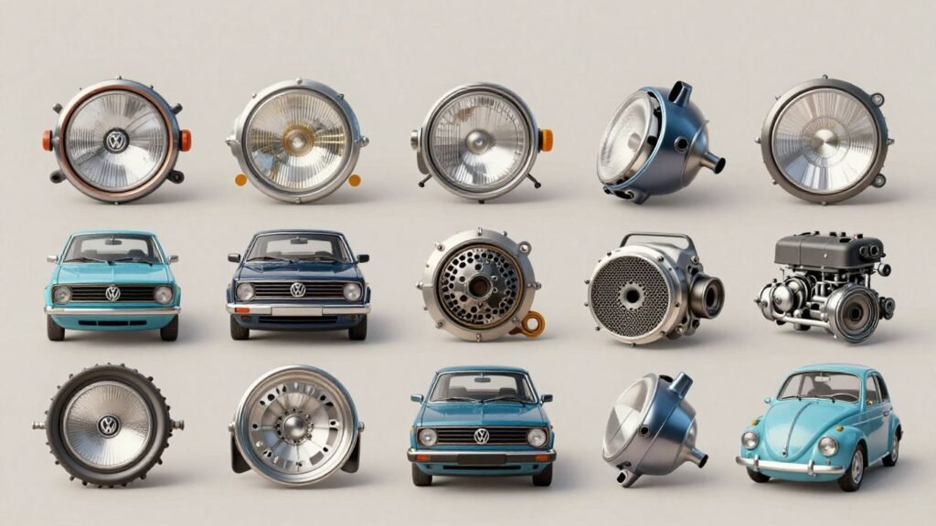 Volkswagen car parts collection