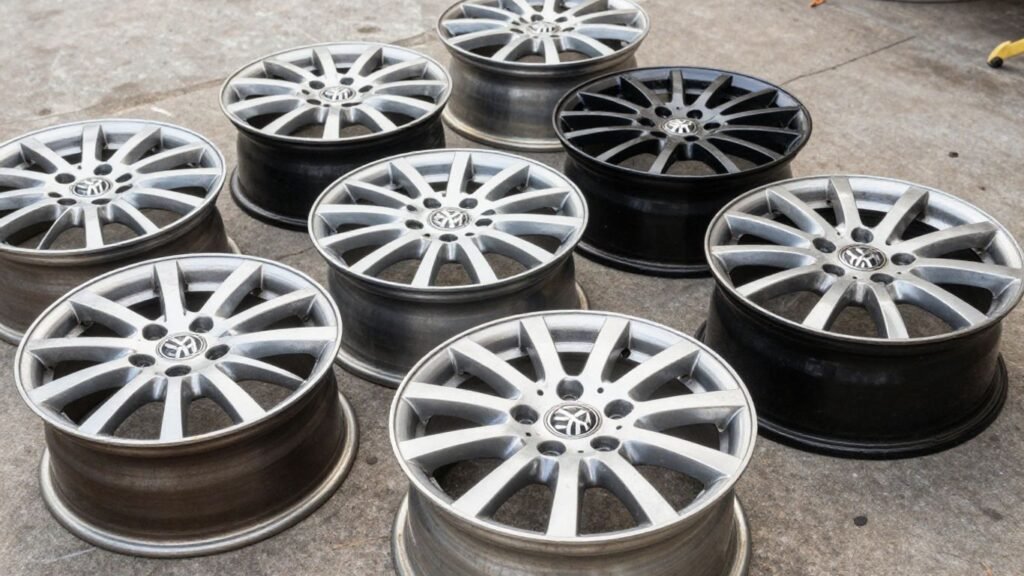 Used Volkswagen alloy wheels and rims for sale.